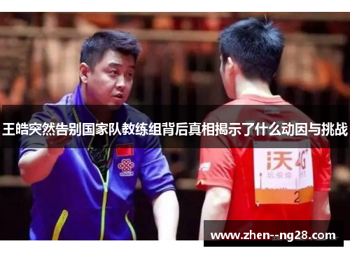 王皓突然告别国家队教练组背后真相揭示了什么动因与挑战